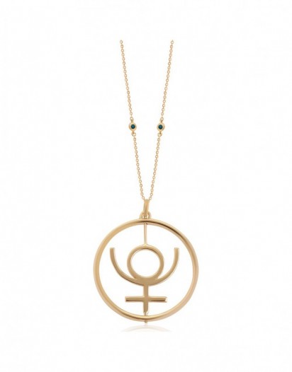 Pırlanta Pluton Kolye