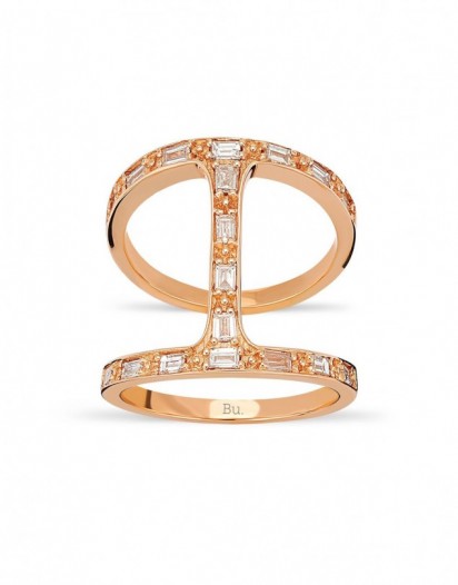 İkili Köprülü Yüzük (Baget)