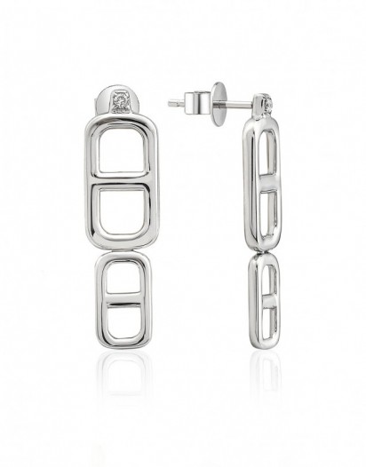 Genesis Diamond Rectangular Küpe