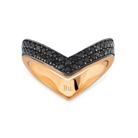 Çift Şerit Onyx Yüzük