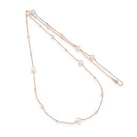 İnci ve Pırlantalı Kolye