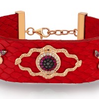 Kırmızı Piton Bileklik