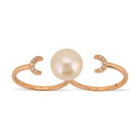 İncili İkili Yüzük