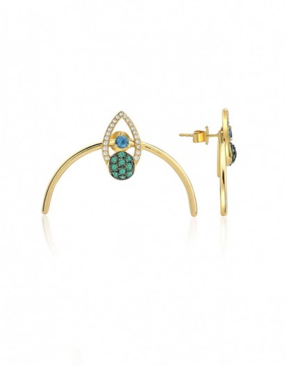 Genesis Emerald Arc Küpe