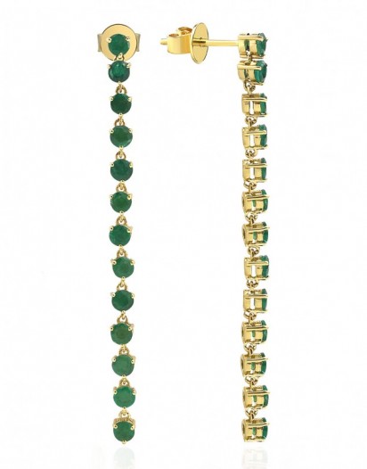 Genesis Emerald Chain Küpe